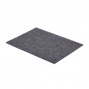 Schreibtisch Untlerlage anthrazit 45 x 75 cm - Dicke 5mm - Woll Filz